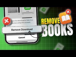 How to Remove Books from Apple Books on iPhone | Delete PDFs and Ebooks from iPhone Books App