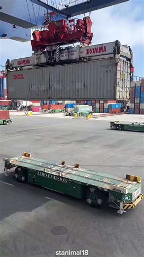 New fully automated stacking cranes at the Port of Long BeachThe Long Beach Container Terminal is the first fully automated container terminal in the United States, with both driverless cranes and driverless vehicles to transport containers572 full time jobs were eliminated. Full automation began in 2021