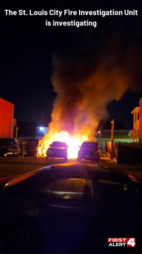 137K views · 512 reactions | An investigation is underway after multiple cars caught fire in south St. Louis. The car fires happened around 12:45 a.m. on Friday at the South Side Auto Credit & Sales lot on Morganford Road. According to police, about nine vehicles were damaged in the fire. Police on scene told First Alert 4 that it appeared one car caught fire and then spread to surrounding vehicles. The St. Louis City Fire Investigation Unit is investigating. | KMOV | Facebook
