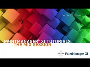 PaintManager® XI Software Tutorials - The Mix Session