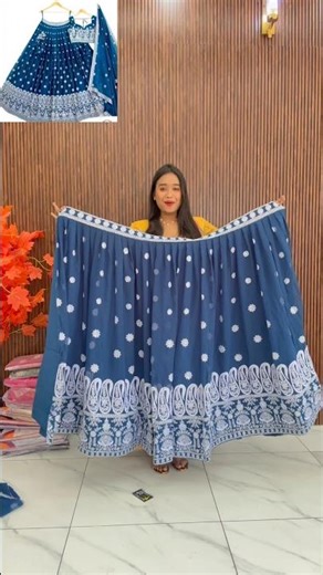 Meesho Sasta Lehenga Mangwa Liya 🥵 || Froud Ki Bhi Had Hai 😭 #unboxingshorts #trend #viral