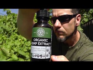 Organic CBD OIL- REVIEW (Pain & Anxiety Relief)