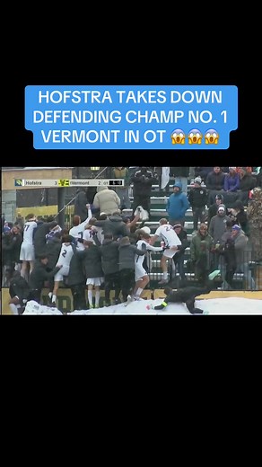 Hofstra Upsets Vermont in NCAA Soccer Overtime Thriller