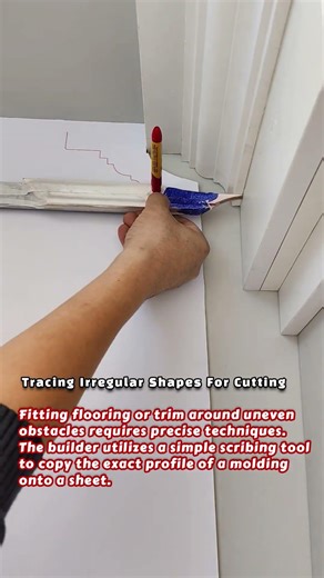 Tracing Irregular Shapes For Cutting