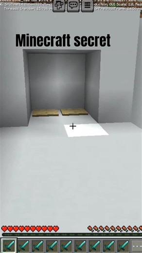 Minecraft me Sabse Chota Secret Base 🤫