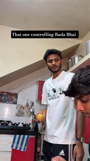 That one Controlling Bada Bhai 😥. #badabhai #indianfamily #reality #youtube #trending #funny
