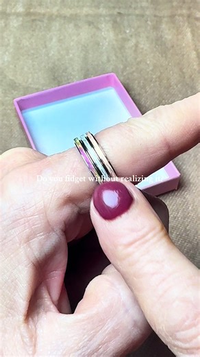 These spinner fidget rings are perfect if you fidget throughout the day and want something quiet, discreet, and actually pretty. They spin smoothly with no noise, making them great for work, school, meetings, or everyday wear. Not just a fidget ring — it’s a stylish accessory that gives your hands something calming to do. I included the link below. #fidgetring #spinnerjewelry #calminghabits #quietfidget #everydayjewelry