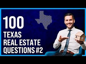 Texas Real Estate Exam 2 2023 (100 Questions with Explained Answers)
