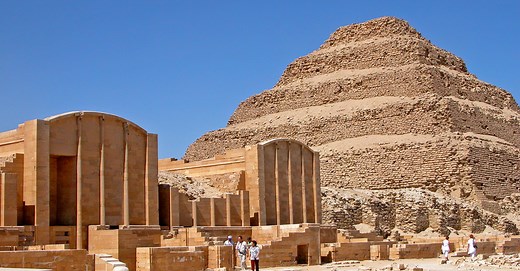 The Step Pyramid of Djoser at Saqqara