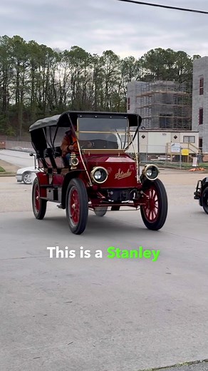 Steam Powered Car?!?! Stanley Steamer! #Reels | Benjamin Battles