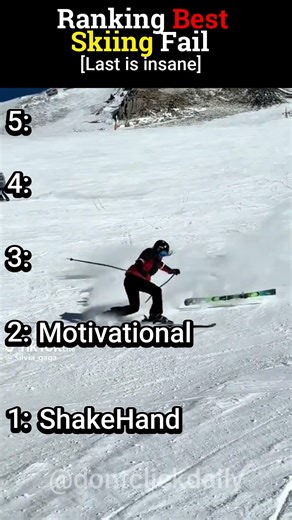 Ranking Best Skiing Fail Moments