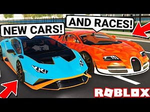 Racing My Friend With New Super Cars! in Driving Empire New Update! (Roblox)