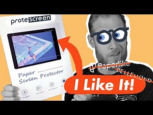 REVIEW: AR+ Paper Texture Screen Protector by Protescreen