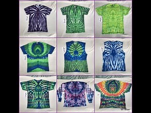 The Mystical Magical Tie-Dye Spider Design (TimeStamps in Description Box)
