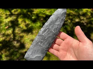 Basalt Knife Knapping: Day Two