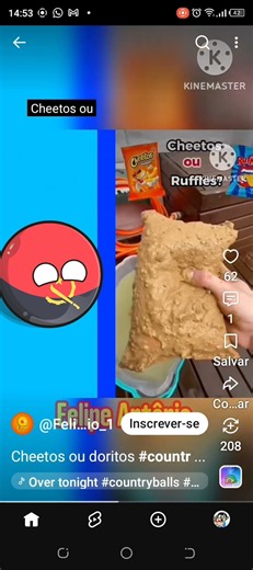 Doritos ou Cheetos #countryballs