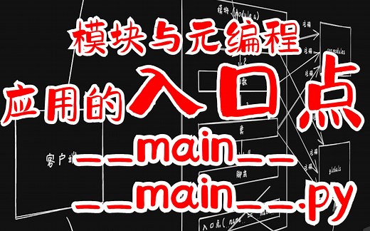 【提升Python技能】 模块与元编程 (四) 应用的入口点 __main__与__main__.py