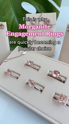 Stunning Morganite Engagement Rings for Unique Brides