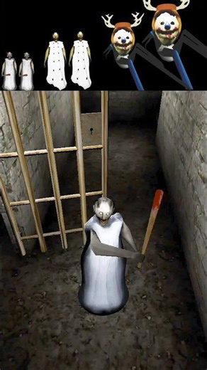 Granny's vs Spider || Samll to Large Bakery and Ice Scream 7 || Funny Moments Trolling 👾😲🔥 #shorts