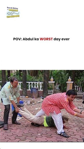 POV Abdul ka worst day ever ! #tmkoc #funny #jethalal #daya #shortsfeed