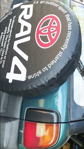 Rav4 spare tyre cover