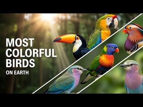The Most Colorful Birds on Earth | Stunning 4K Wildlife