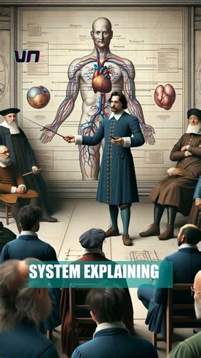 Discovery of the Circulatory System by William Harvey, 1628