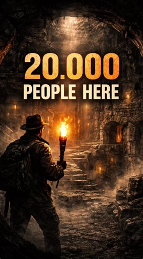 20.000 People Lived Underground Here — Deep beneath the ground in Turkey lies one of the most incredible discoveries in history. The Derinkuyu Underground City. A massive underground network of tunnels, chambers and hidden rooms carved directly into stone. More than 20.000 people once lived here — completely below the surface. But the biggest mystery remains: Why was this city built underground in the first place? And what were they hiding from? ⸻ #unexplainedhistory #ancientmysteries #undergrou