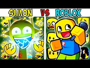 ALL SIMON VS ROBLOX TEST | FNF Character Test | Gameplay VS Playground