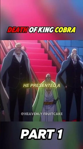 Sabo Witnessed Imu's Taboo And The Death Of King Cobra #anime #recap #onepiece