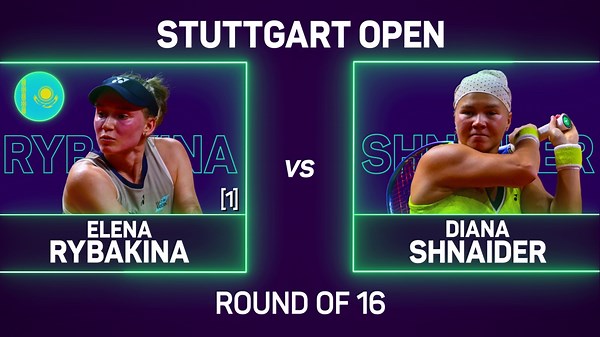 Rybakina cruises into Stuttgart quarters