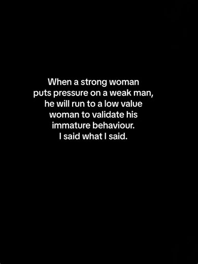 Understanding Relationships: Strong Women and Weak Men