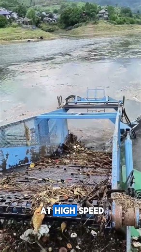 This Brilliant River Cleaning Machine in China Works Amazingly Well