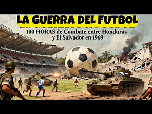 La GUERRA Del FUTBOL: 100 HORAS de Combate entre Honduras y El Salvador en 1969