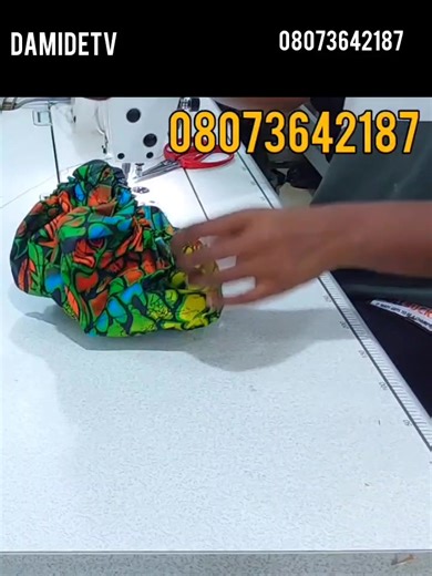 79K views · 2.4K reactions | HOW TO CUT AND SEW APRON AMD HAIR BONNET. FULL VIDEO | DamideTv | Facebook