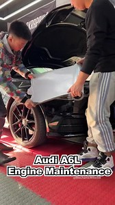 200K views · 822 reactions | Audi A6L Engine Oil Maintenance #mechanic #mechanicmike #audi #a6l #maintenance #autmobile | Mechanic Mike | Facebook