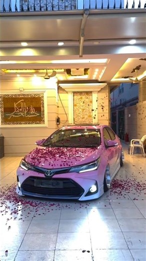 Pink Elsa Corolla Grande — The Frozen Queen on Wheels ❄️👑#PinkGrande#ElsaCar