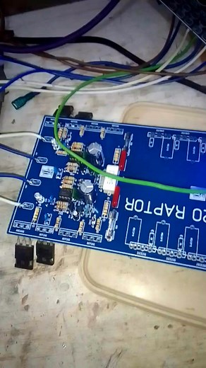 Raptor F-120 using Lm311 stepper Drin Electronics Sales and Services | Jacob Sacovel