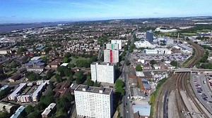 Hull: Drone Views of English Port City in East Yorkshire