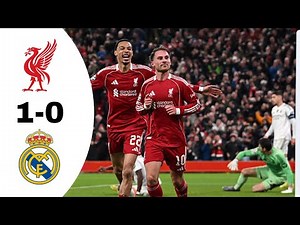 Liverpool 1-0 Real Madrid All Goals & Highlights | UEFA Champions League 2025