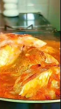 Easy Sea Bream Fish Stew Recipe!#shorts