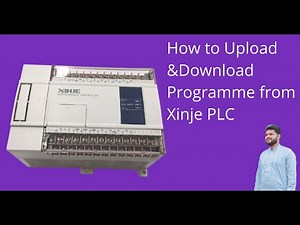How To Upload And Download Programme From Xinje PLC