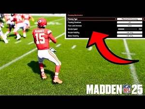 The Best Passing Settings You NEED To Use in Madden 25!