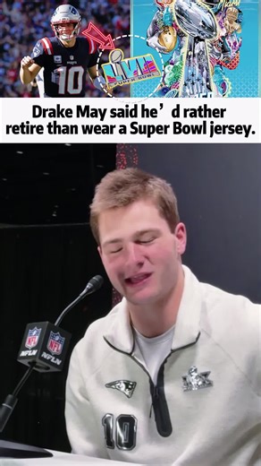 Drake May's Bold Statement on Super Bowl Jersey