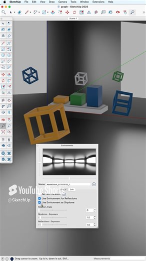 12K views · 95 reactions | Turn ANY image (JPG, PNG) into an Environment in SketchUp. | SketchUp | Facebook