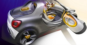 Smart For-Us Pickup Truck Concept Announced