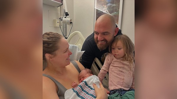 Ronda Rousey shares family photo after welcoming baby No. 2
