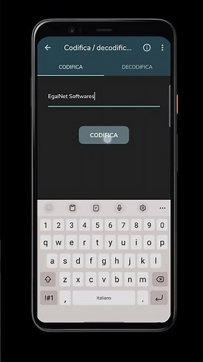 App Calcoli Informatici: codifica / decodifica Base 64.