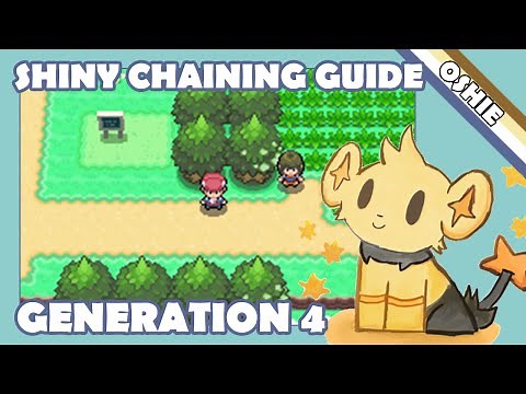 Shiny Pokémon Chaining Guide + Shiny Shinx (Generation 4)