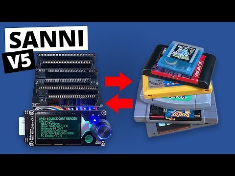 Must-Have Tool to Dump ROMS and Read and Write Save Files - Sanni Cart Reader V5